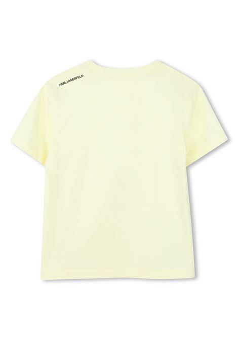 T-shirt con logo KARL LAGERFELD KIDS | Z31094556